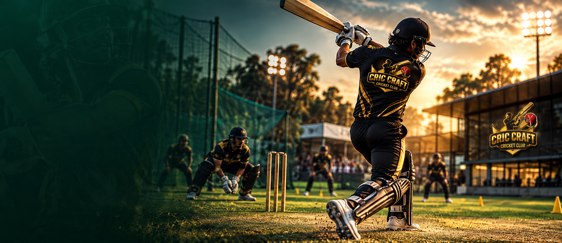 Cric Craft cricket match moment